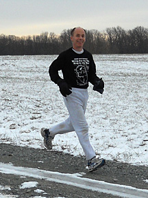 photo of Bill running