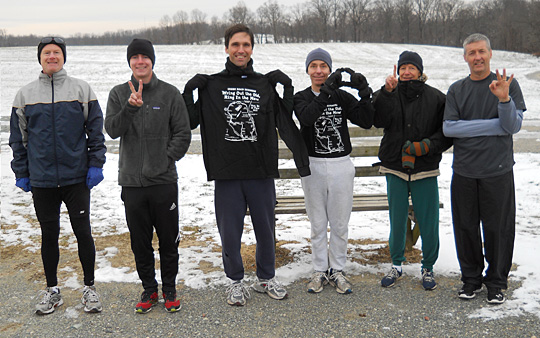 photo of group of Fairhill runners