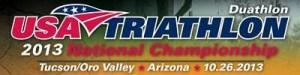 USA Duathlon/Triathlon 2013 National Championship graphic