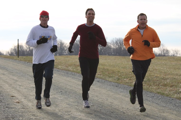 photo of Charlie Riordan, Mike Shay, and Dave Schultz