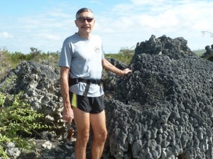 photo of Dan Simmons in the Galapagos