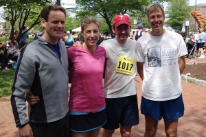 photo of Dave Edwards, Shannon Lennon-Edwards, Bill Farquhar, and Keith Crispin