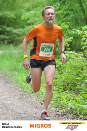 photo of Martin Wolfer during the SOLA relay