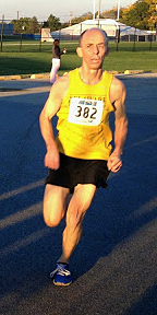 photo of Bill Rose finishing 5K