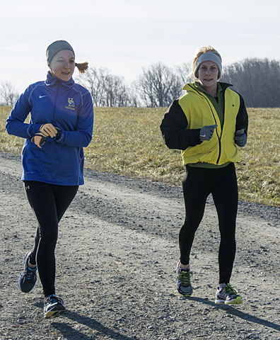 photo of Emily Barton and Becky George