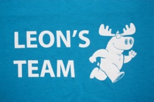 Leon's Team 5K shirt logo