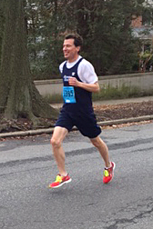 photo of Bruce Weber running the Big Day 5K