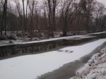 photo of peaceful, icy White Clay Creek