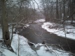 photo of snowy White Clay Creek