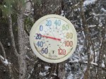 photo of thermometer reading -17°F