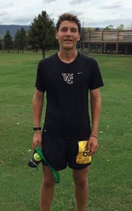 photo of Dimitri Kaliakin after ultramarathon