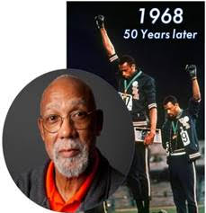 John Carlos photo collage