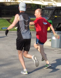 photo of first exchange