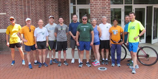 photo of Pusecker Farewell 5K participants