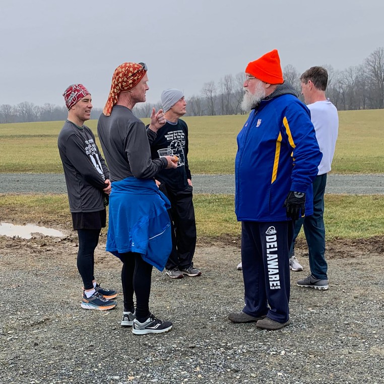 photo of small group talking