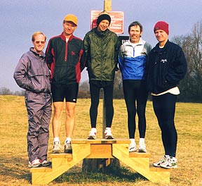 photo of “Millennium Men” on Dec. 31, 1999