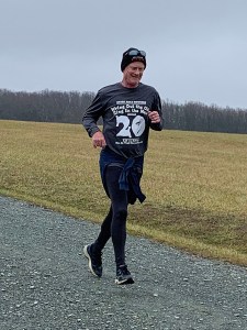 photo of Mark Deshon finishing