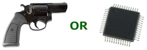“gun or chip” graphic