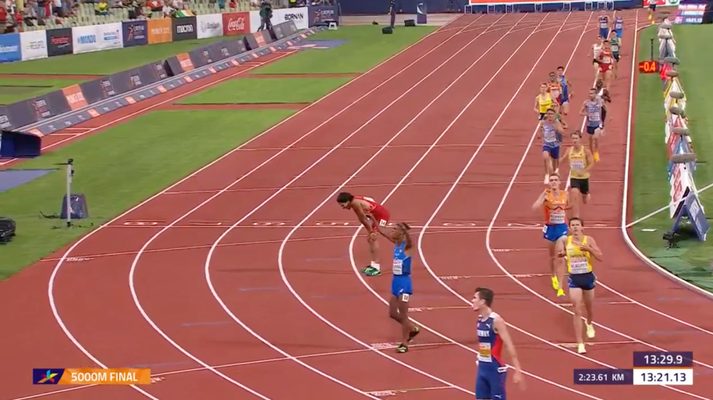 photo of Parsons finishing