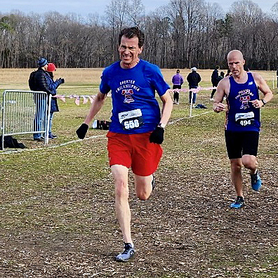 photo of Bruce Weber at USATF XC race