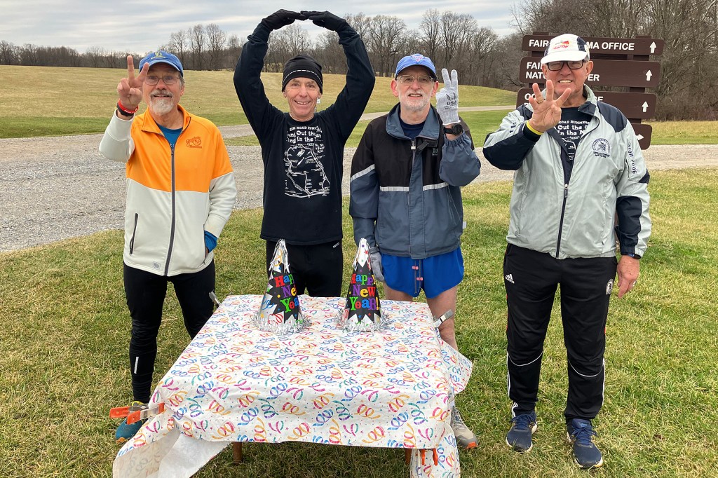 photo of group of four Creek Road Runners