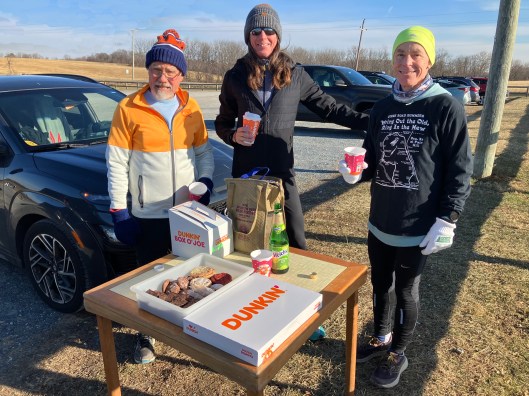 photo of Bob, Greg, and Bill with table